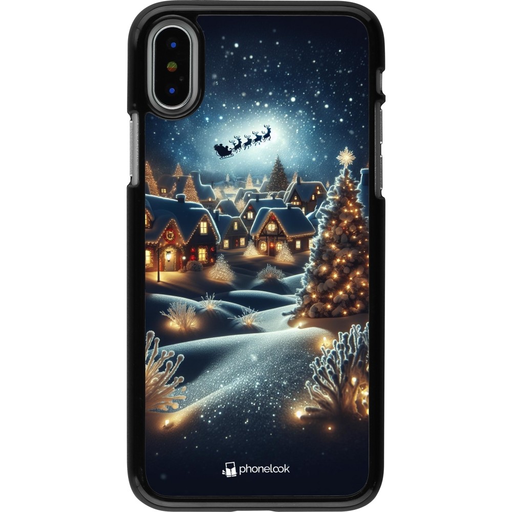 Coque iPhone X / Xs - Noël 2023 Christmas is Coming