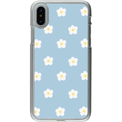 Coque iPhone X / Xs - Plastique transparent Easter 2024 daisy flower