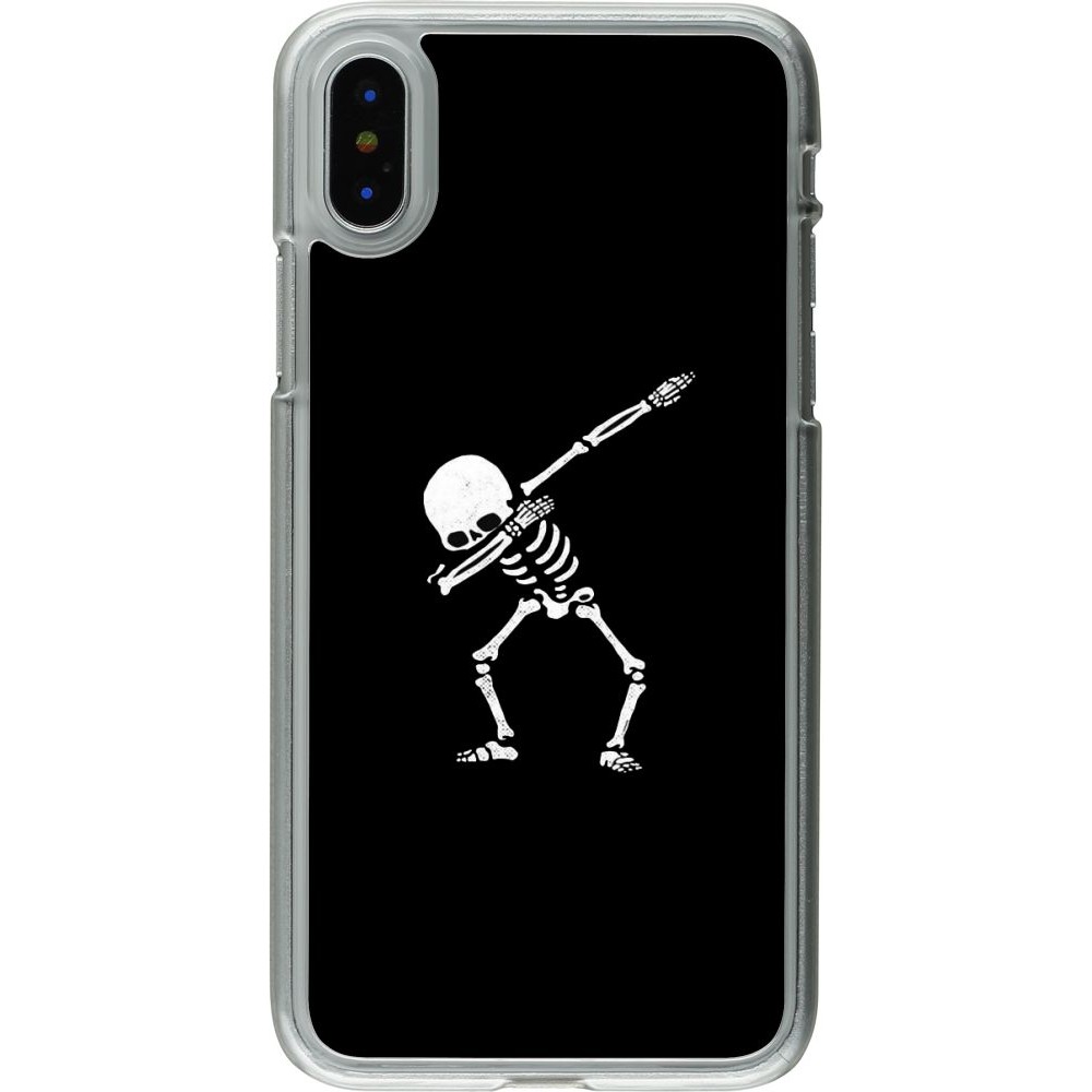 Coque iPhone X / Xs - Plastique transparent Halloween 19 09