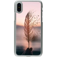 Coque iPhone X / Xs - Plastique transparent Hello September 11 19