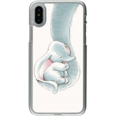 Coque iPhone X / Xs - Plastique transparent Mom 1903