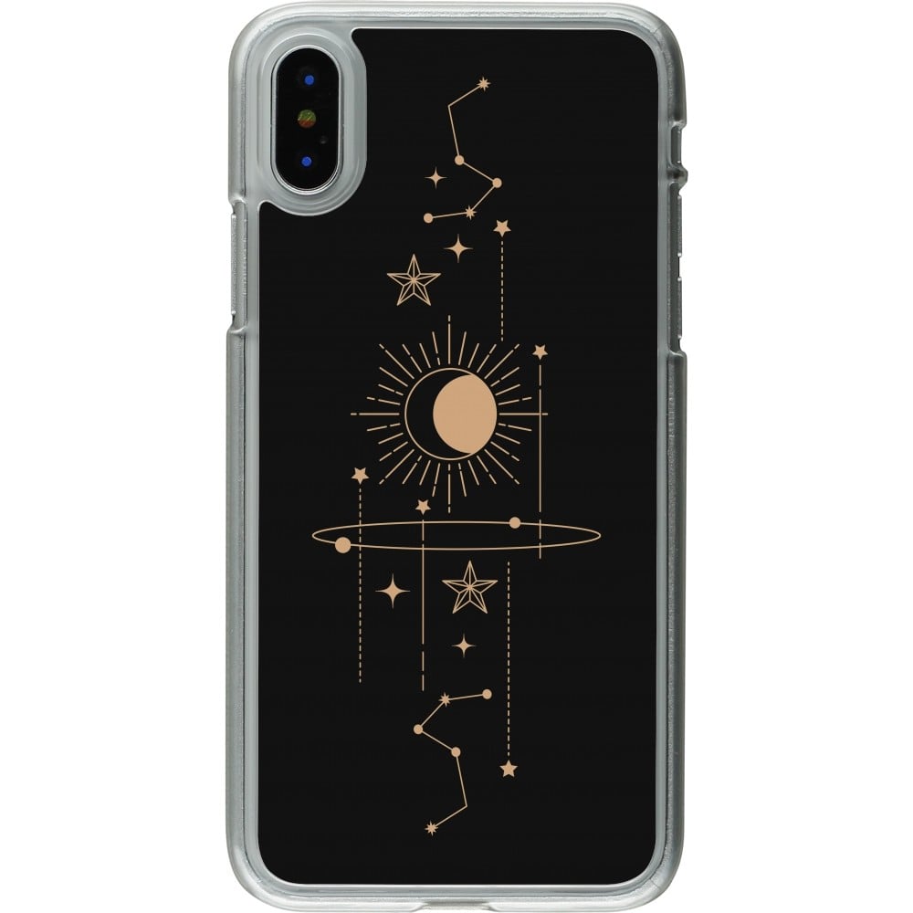 Coque iPhone X / Xs - Plastique transparent Spring 23 astro