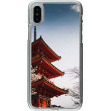 Coque iPhone X / Xs - Plastique transparent Spring 23 Japan