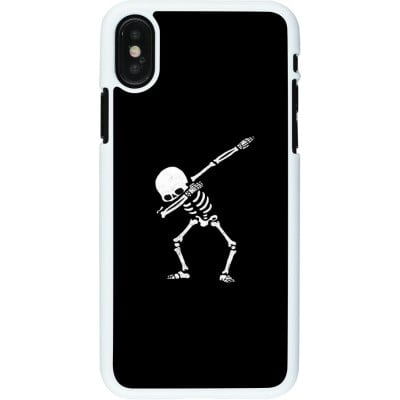 Coque iPhone X / Xs - Plastique blanc Halloween 19 09