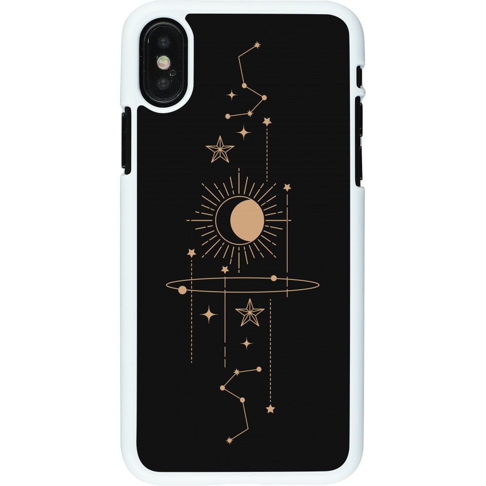 Coque iPhone X / Xs - Plastique blanc Spring 23 astro