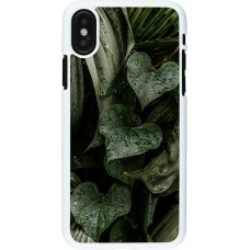 Coque iPhone X / Xs - Plastique blanc Spring 23 fresh plants