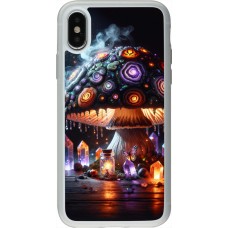 Coque iPhone X / Xs - Silicone rigide transparent Halloween Potion Magic