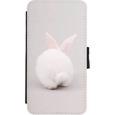 Coque iPhone X / Xs - Wallet noir Easter 2024 bunny butt