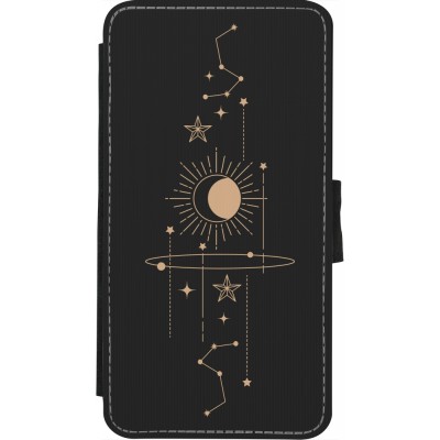 Coque iPhone X / Xs - Wallet noir Spring 23 astro