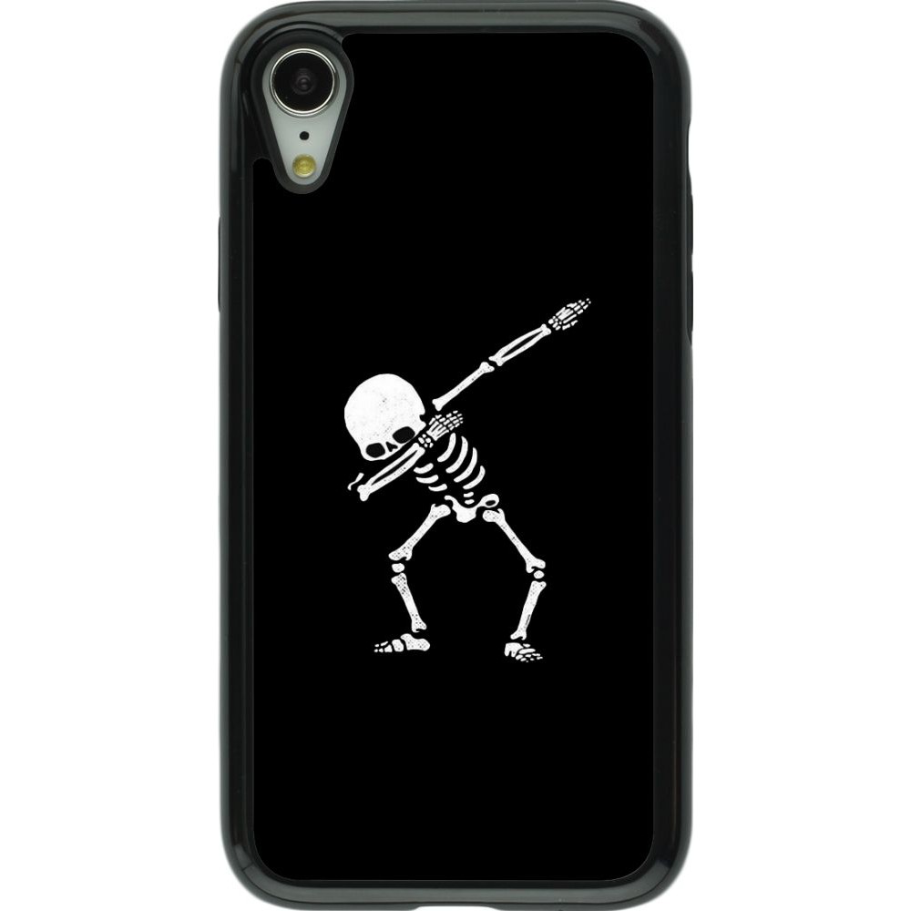 Coque iPhone XR - Hybrid Armor noir Halloween 19 09