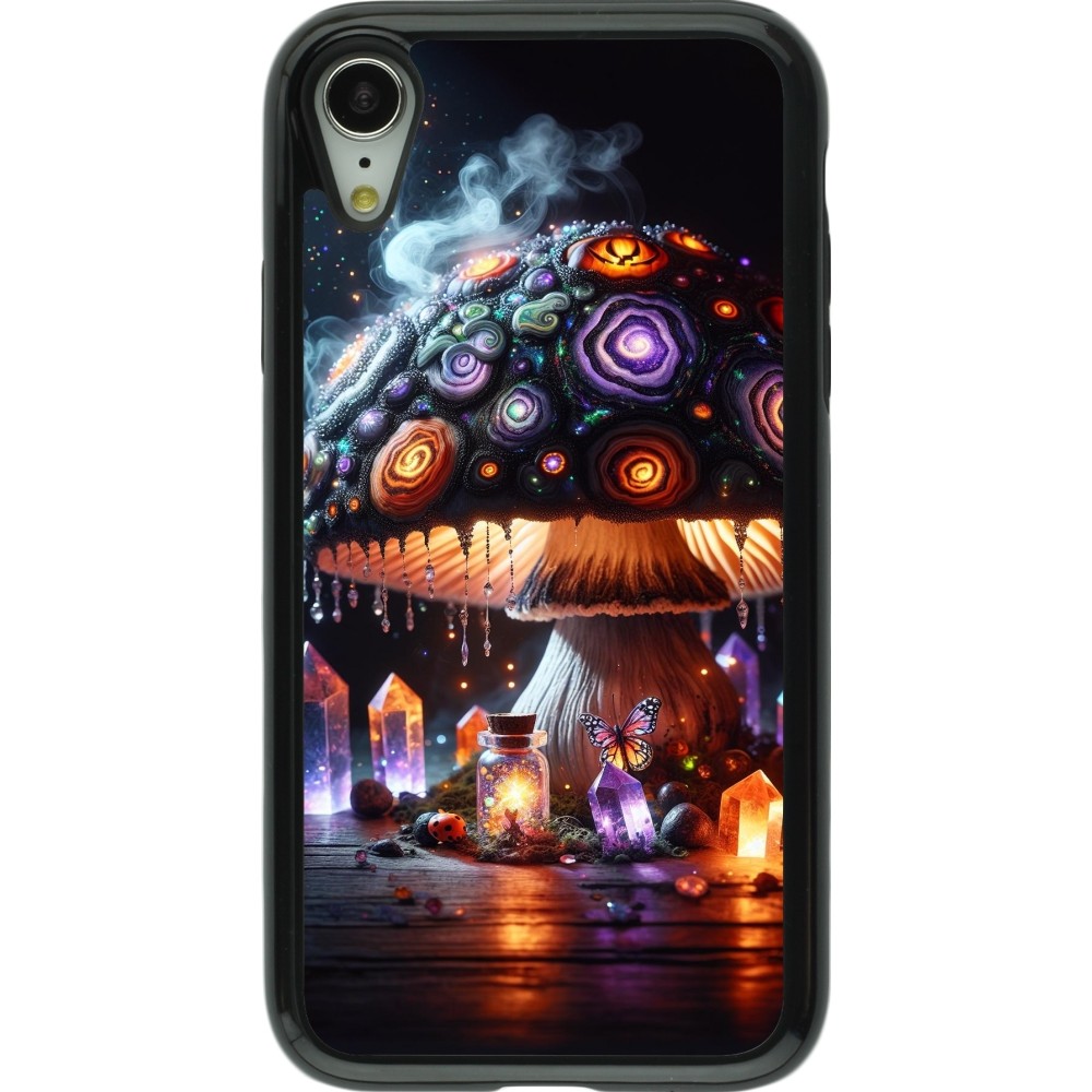 Coque iPhone XR - Hybrid Armor noir Halloween Potion Magic