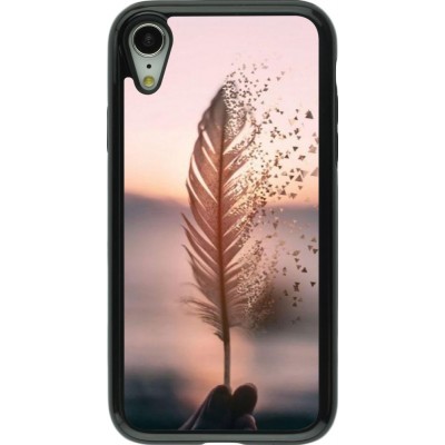 Coque iPhone XR - Hybrid Armor noir Hello September 11 19