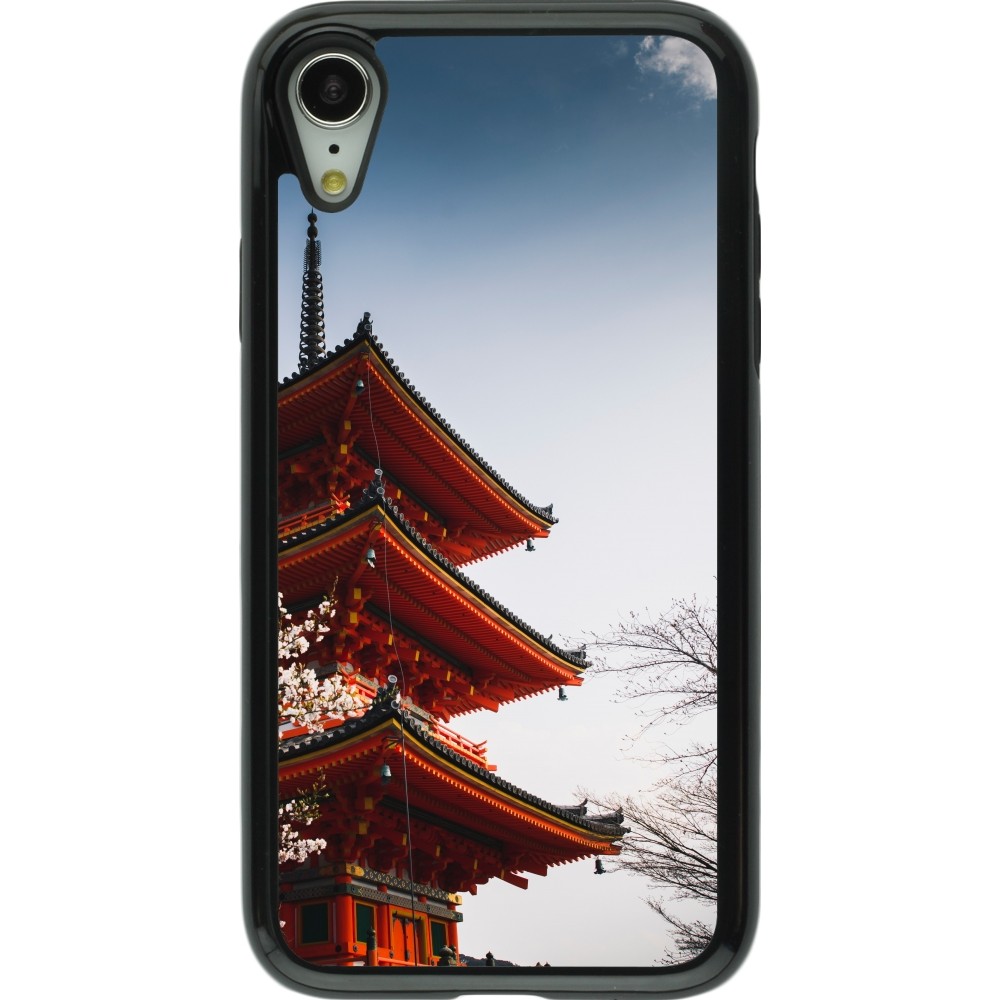 Coque iPhone XR - Hybrid Armor noir Spring 23 Japan