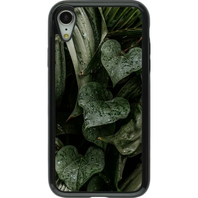 Coque iPhone XR - Hybrid Armor noir Spring 23 fresh plants