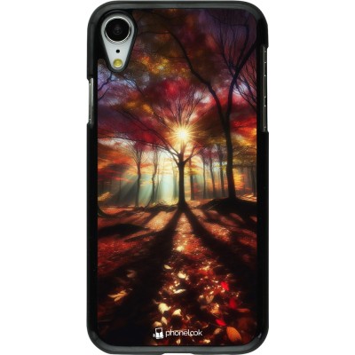 Coque iPhone XR - Automne doré glare