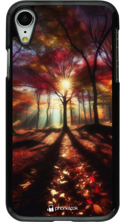 Coque iPhone XR - Automne doré glare