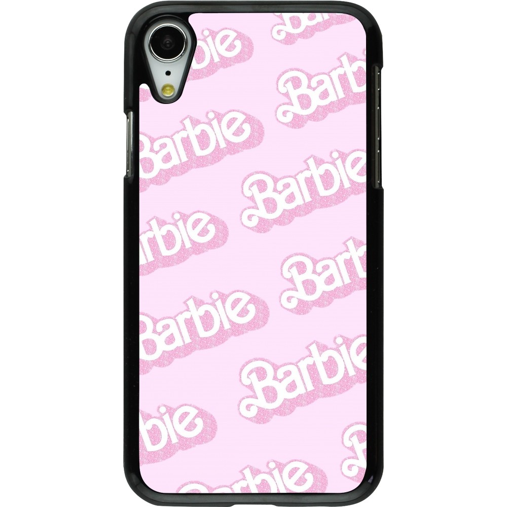 Coque iPhone XR - Barbie light pink pattern