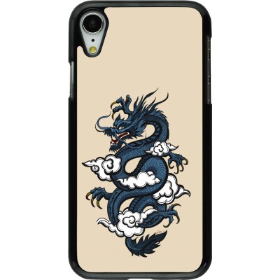 Coque iPhone XR - Blue Dragon Tattoo