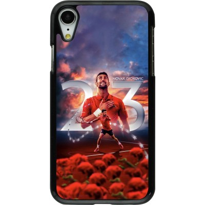 Coque iPhone XR - Djokovic 23 Grand Slam