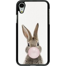 Coque iPhone XR - Easter 2023 bubble gum bunny