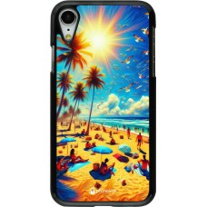 iPhone XR Case Hülle - Sommer Paradies Farbe