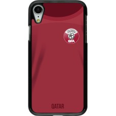 iPhone XR Case Hülle - Katar 2022 personalisierbares Fussballtrikot