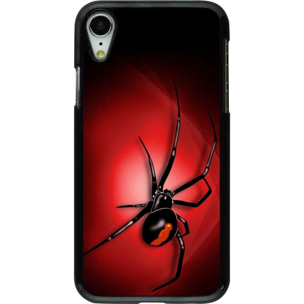 Coque iPhone XR - Halloween 2023 spider black widow