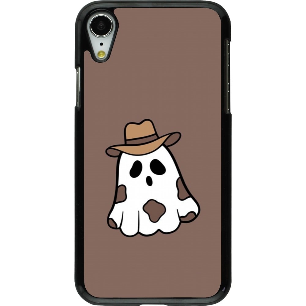 Coque iPhone XR - Halloween 2024 cowboy ghost