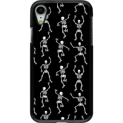 Coque iPhone XR - Halloween 2024 dancing skeleton