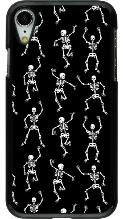 Coque iPhone XR - Halloween 2024 dancing skeleton