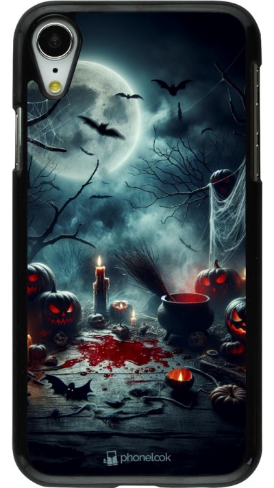 Coque iPhone XR - Halloween 2024 Dark Moon