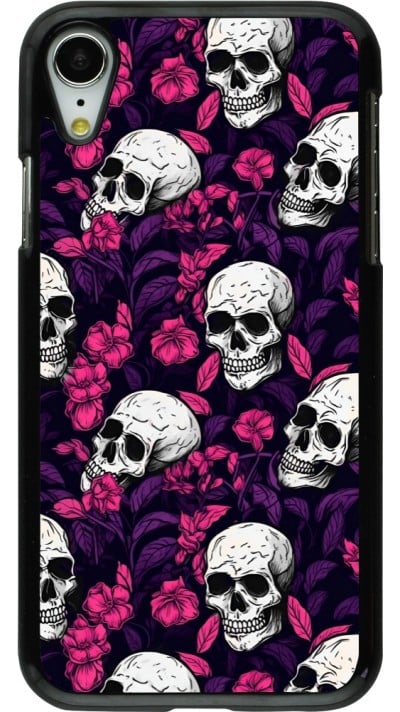 Coque iPhone XR - Halloween 2024 romantic skulls