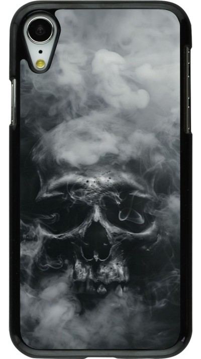 Coque iPhone XR - Halloween 2024 smoky skull