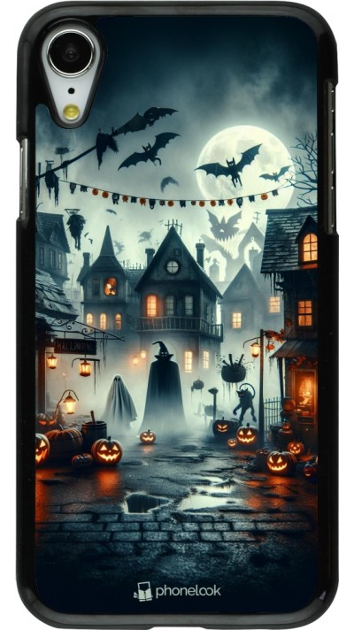 Coque iPhone XR - Halloween Spookville