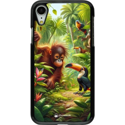 Coque iPhone XR - Jungle Tropicale Tayrona