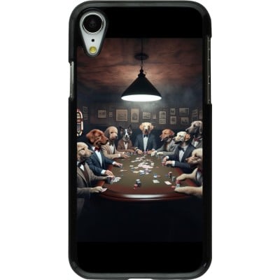 Coque iPhone XR - Les pokerdogs