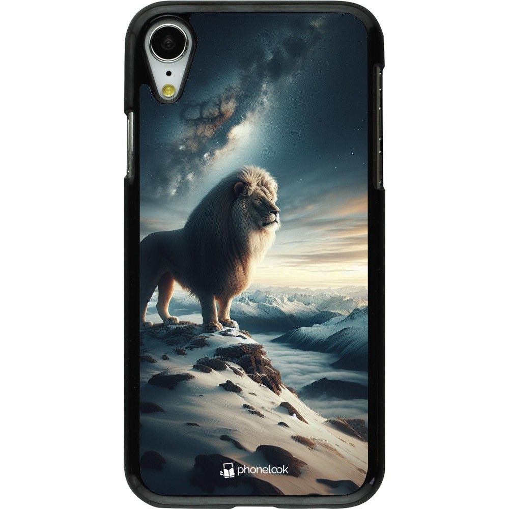 Coque iPhone XR - Le lion blanc