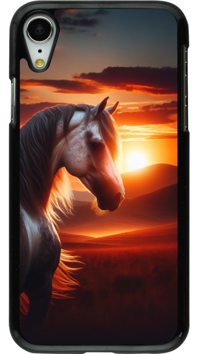 Coque iPhone XR - Majestic Sunset Horse