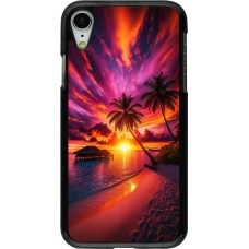 Coque iPhone XR - Maldives Dusk Bliss