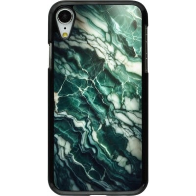 Coque iPhone XR - Marbre vert majestueux