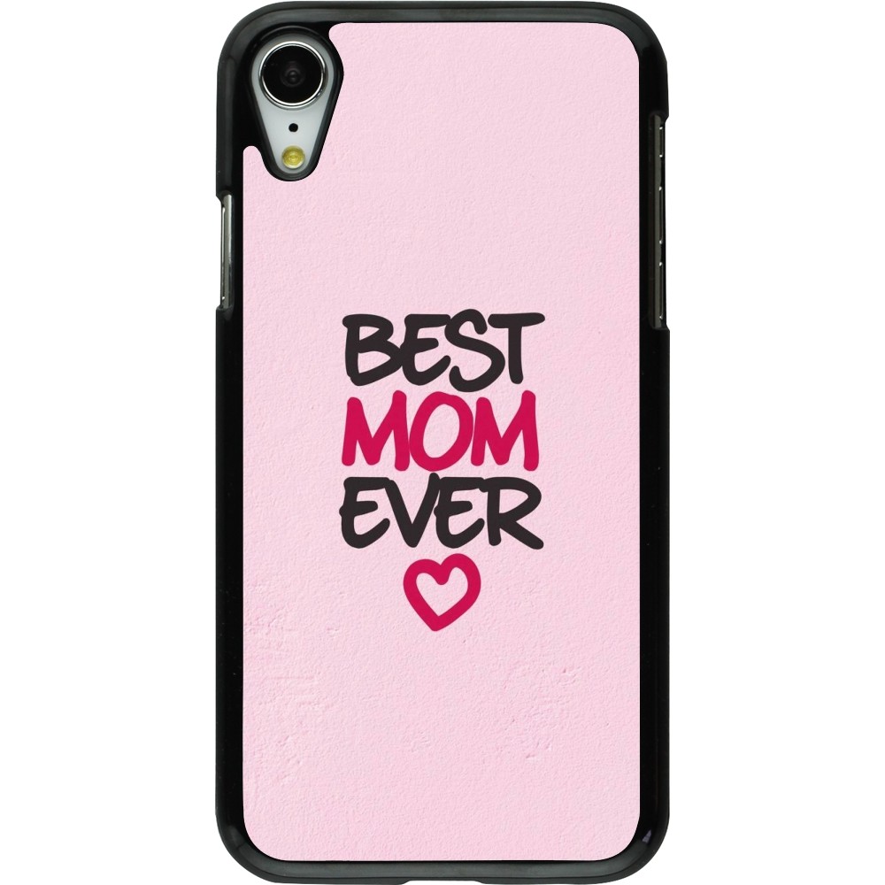 iPhone XR Case Hülle - Mom 2023 best Mom ever pink