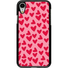 Coque iPhone XR - Mom 2024 petits coeurs