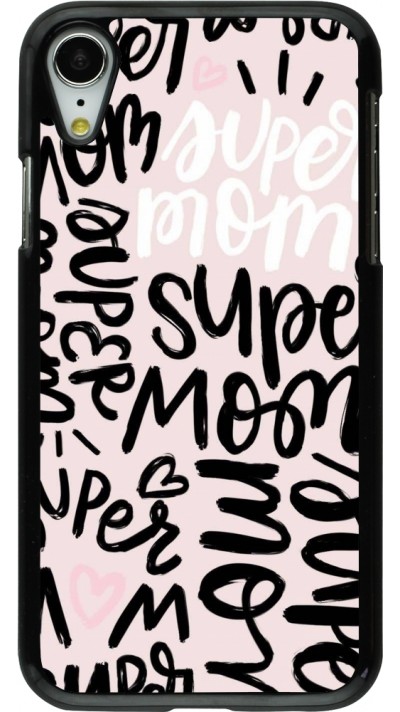 Coque iPhone XR - Mom 2024 Super mom