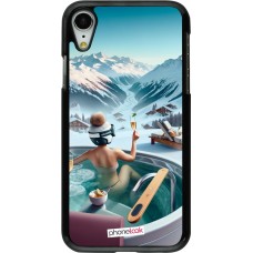 Coque iPhone XR - Montagne Glamour Jacuzzi