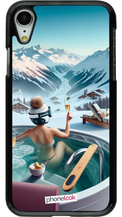 Coque iPhone XR - Montagne Glamour Jacuzzi