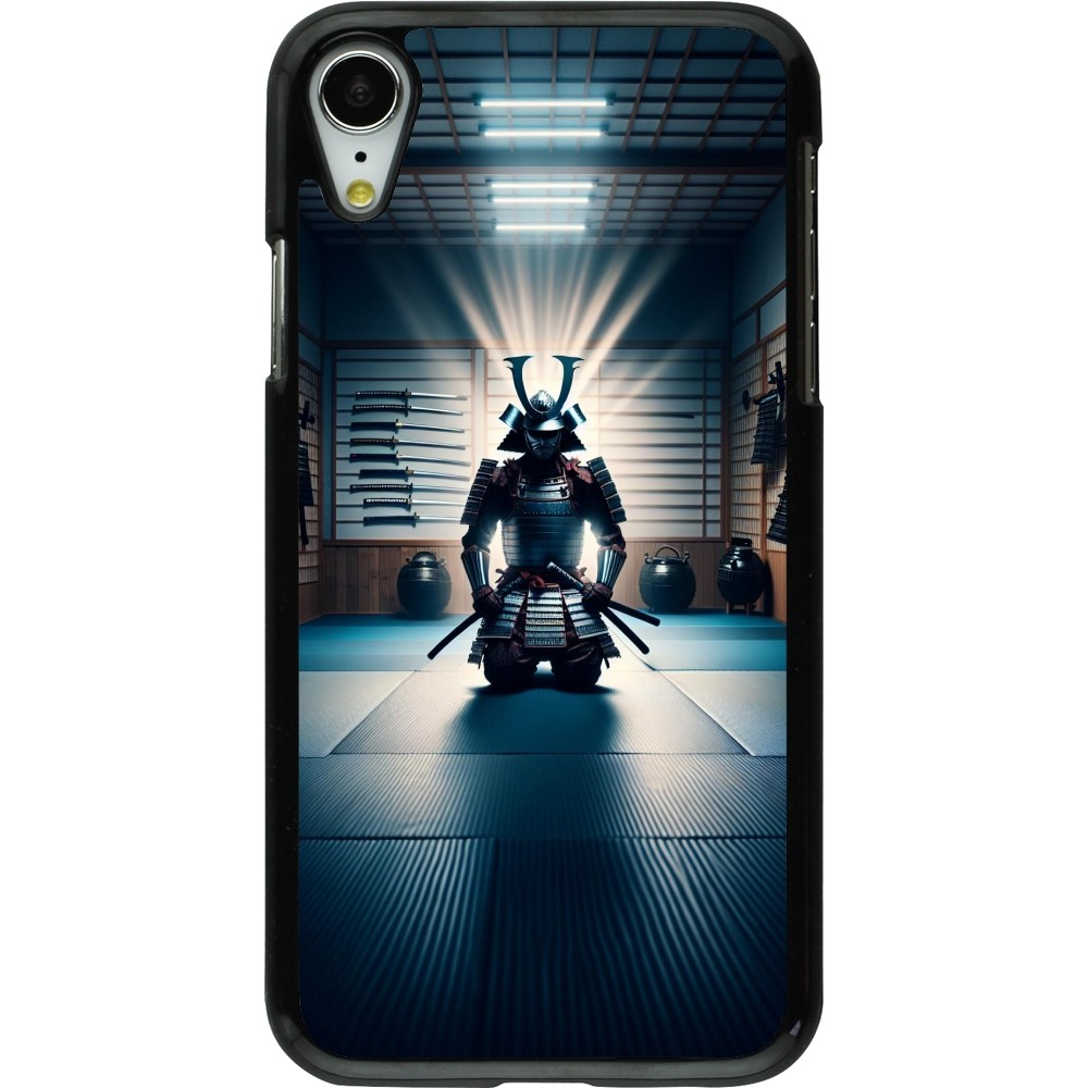 Coque iPhone XR - Samouraï en prière