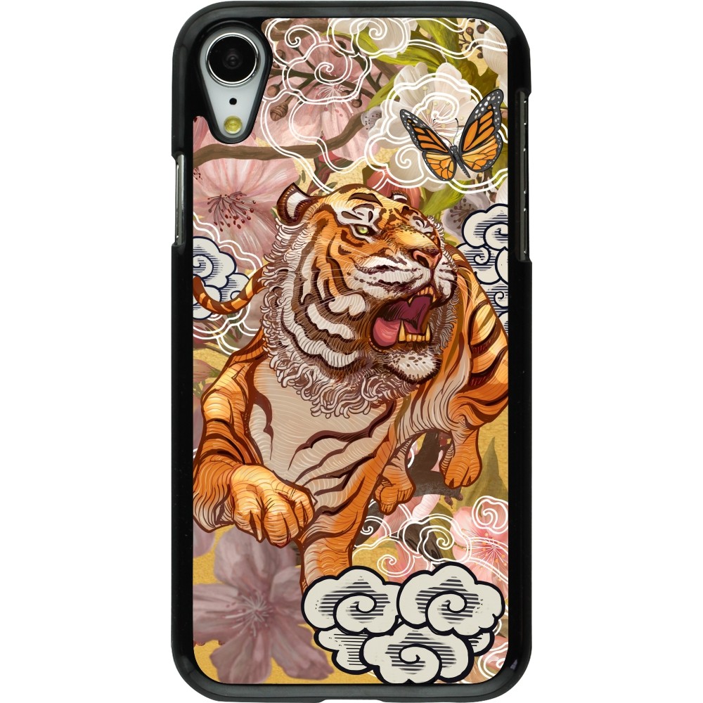 Coque iPhone XR - Spring 23 japanese tiger