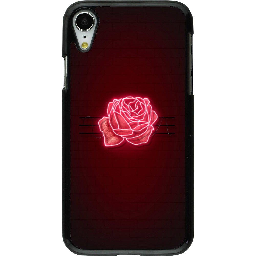 Coque iPhone XR - Spring 23 neon rose