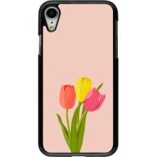 Coque iPhone XR - Spring 23 tulip trio