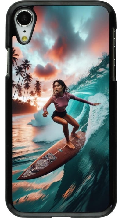 Coque iPhone XR - Surfeuse Balinaise